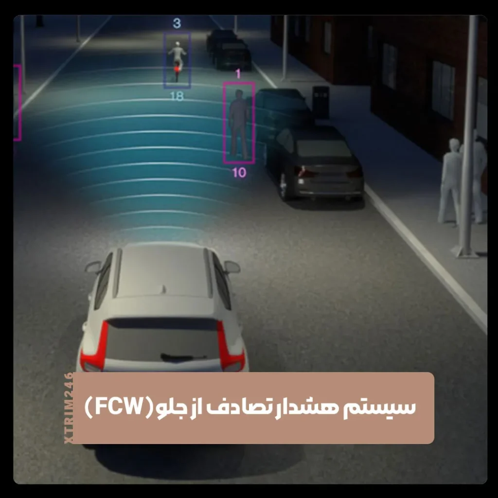 سیستم هشدار تصادف از جلو (FCW)