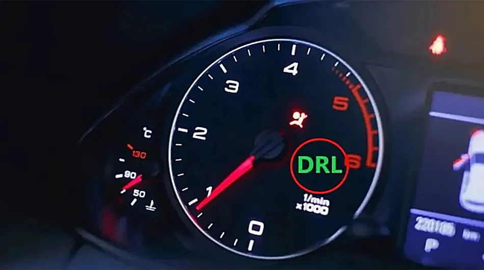 چراغ هشدار DRL خودرو